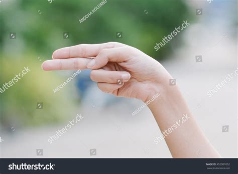 Finger Spelling Alphabet American Sign Language Stock Photo 452901052 ...