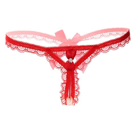 Women Lace Low Waist Traceless Underwear Panties G String Lingerie Thongs Mesh Bodysuit For