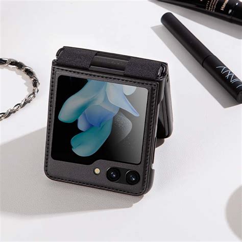 Nillkin Qin Capa De Polipele Samsung Galaxy Z Flip5 Preto