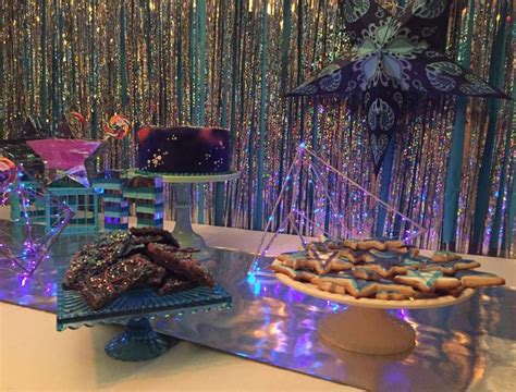 Dessert Table Galactic Space Galaxy Girls Party Pool Birthday