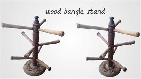 Wood Bangle Stand Ideas Wood Bengal Stand And Chudi Stand Beautiful