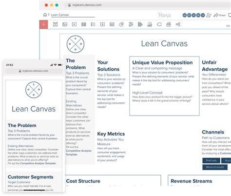 How To Create A Lean Canvas With Template And Examples