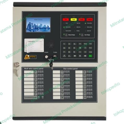 Jual Fire Alarm Control Panel Matrix Mcfa Semy Addressable Fire