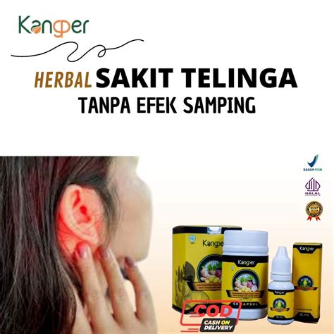 Jual Kangper Obat Kapsul Tetes Telinga Berdengung Berdenging Infeksi