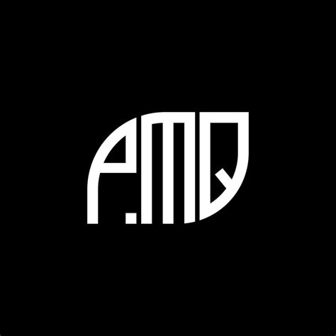 PMQ letter logo design on black background.PMQ creative initials letter ...