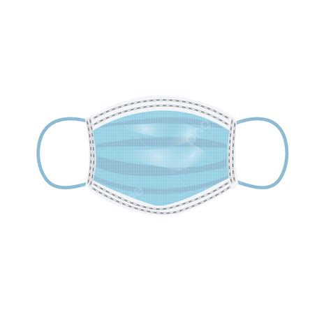 Surgical Face Mask Vector Design Images, Surgical Mask Design Png ...