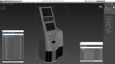 Self Check In Kiosk 3d Model 59 3ds Blend C4d Fbx Max Ma Lxo