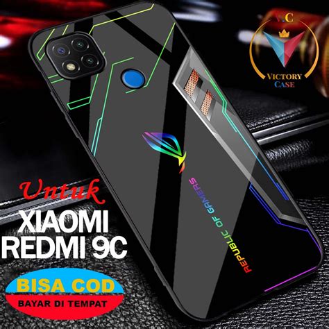 Jual Case XIAOMI REDMI 9C Terbaru Victory Case ROG1 Case Hp