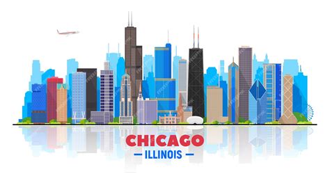 Chicago Skyline Vector