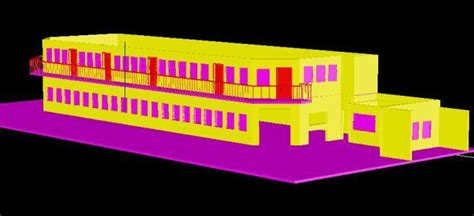 Technical Classrooms 3d Dwg Model For Autocad • Designs Cad