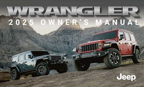 All Wrangler Owner S Manuals In PDF