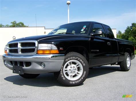 2000 Black Dodge Dakota Slt Extended Cab 15456305 Car Color Galleries