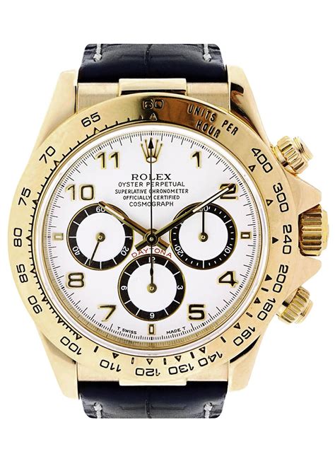 Rolex Daytona | 18K Yellow Gold | 40 Mm – FrostNYC