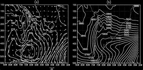 A 1000 Hpa Geopotential Height Gpm And 925 Wind Ms At The 1200