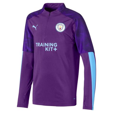 Puma Manchester City Junior 14 Zip Top 20192020 Sport From Excell