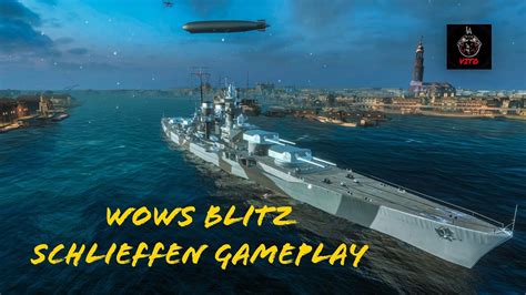 Wows Blitz Schlieffen In Center Cap Youtube