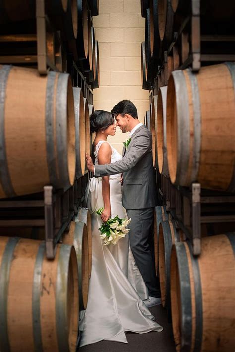 Childress Vineyards Barrel Room Photo By Heather Creed Photography