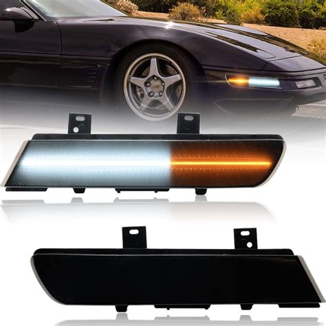 Amazon Njsbyl Smoked Lens Corvette C Led Front Side Marker Lamps