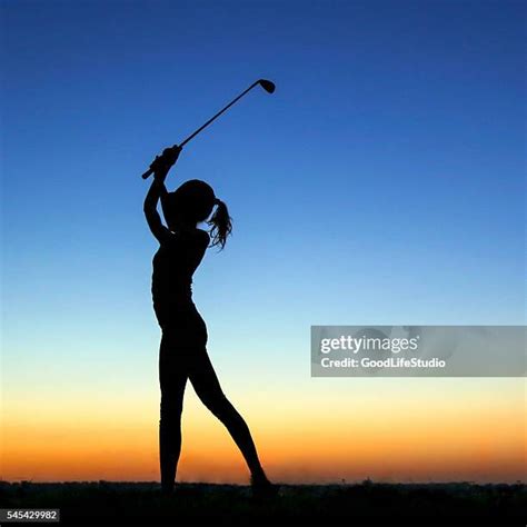 375 Golf Silhouette Female Stock Photos, High-Res Pictures, and Images - Getty Images