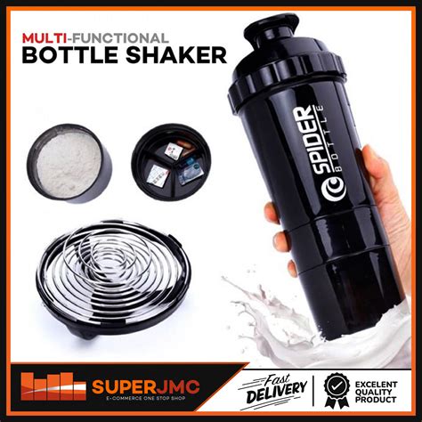 Hot Ml Smart Protein Shaker Sports Vibrator Water Bottle JMC