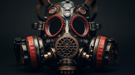 Premium AI Image | Vintage Gas Mask