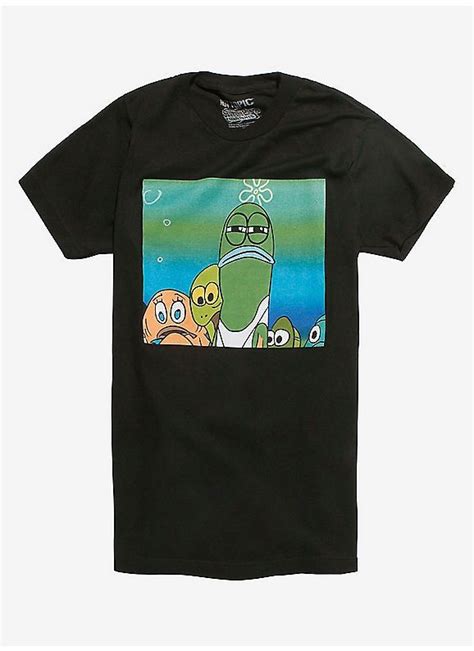 Hot Topic SpongeBob SquarePants Lifeguard Fish T Shirt Spongebob Squarepants Fishing T