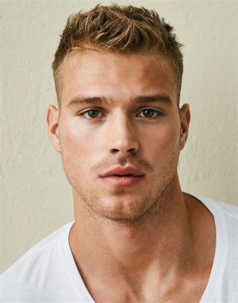 Short Hairstyles For Blonde Men