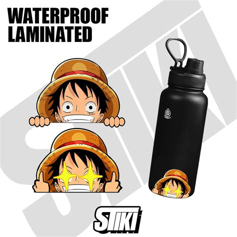 Aquaflask Strawhat Luffy Vinyl Sticker Waterproof Shopee Philippines