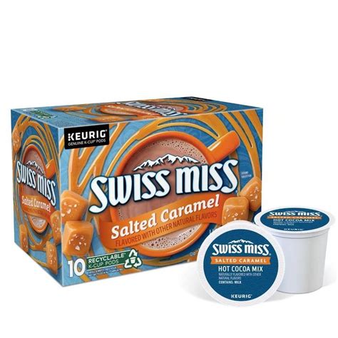 Swiss Miss Salted Caramel Hot Cocoa 10 Keurig K Cups Box Shopee Philippines