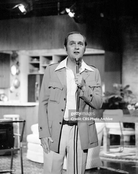 Bob Newhart On The Set Of The Cbs Television Program The Bob Newhart