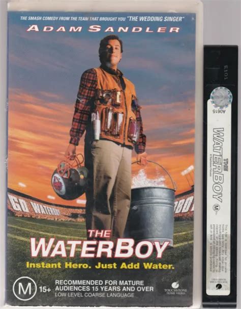 RARE VHS THE WATERBOY Big Box Ex Rental Video Tape Sandler EUR 4 34