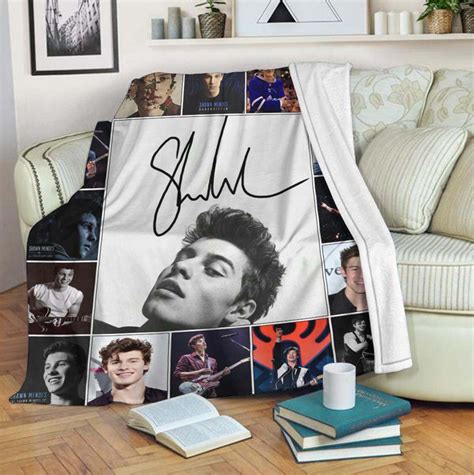 Shawn Mendes For Fan Blanket Special T Anniversary T Etsy