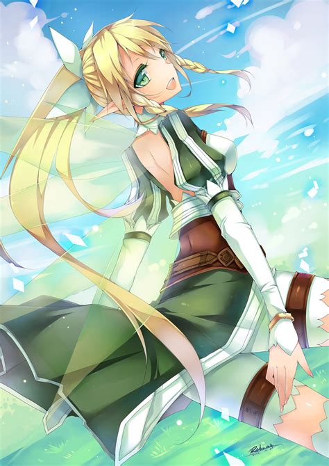 Leafa Sword Art Online Drawn By Liy093275411 Danbooru