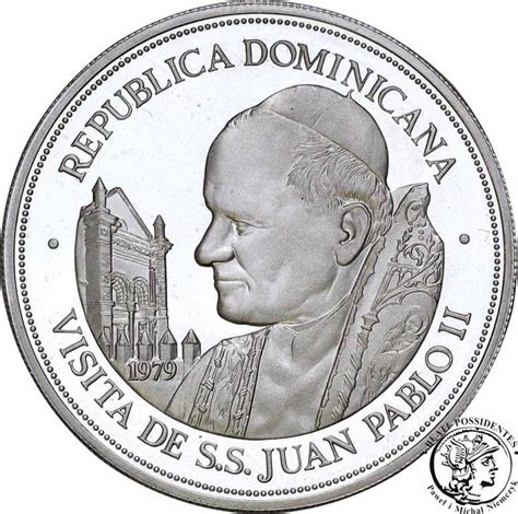 Dominikana Pesos Papie Jan Pawe Ii St L Archiwum Niemczyk Pl