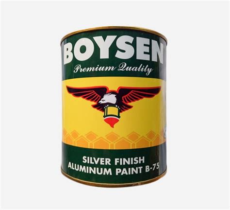 Boysen Aluminum Paint Silver Finish Mackun Hardware Mackun Hardware