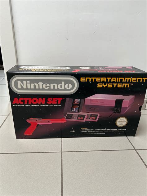 Nintendo Nes Action Set Video Game Console In Original Box Catawiki