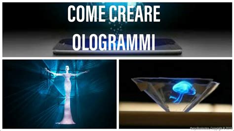 Come Creare Ologrammi Fai Da Te Bricolage Youtube