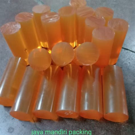 Jual Polyurethane Rod Dia 75mm X 100cm PU Batangan Jakarta Barat