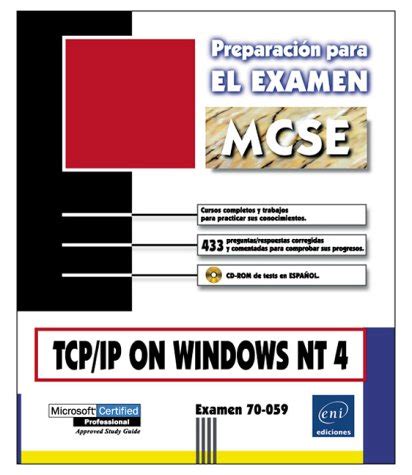 Amazon Co Jp Tcp Ip On Windows Nt Preparacion Para El Examen Mcse