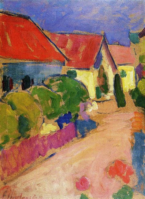 Alexej Von Jawlensky Murnau Red Roofs