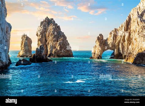 The El Arco Arch At The Lands End Rock Formations On The Baja