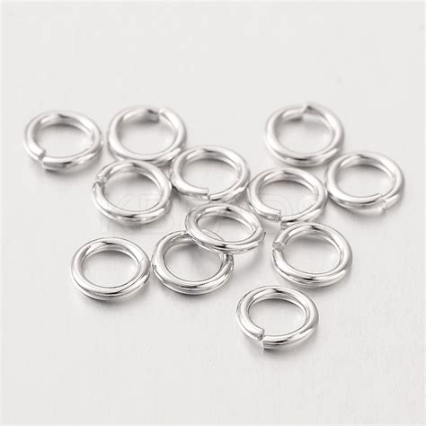 Wholesale Sterling Silver Open Jump Rings Kbeads