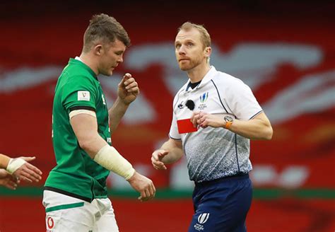 Peter O’Mahony sent off against Wales - Rugby World