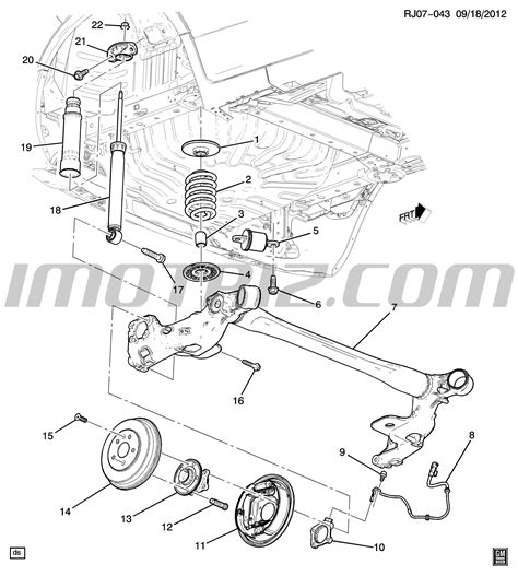 Bocin Rueda Tras Chevrolet Tracker Abs Pernos Yoto