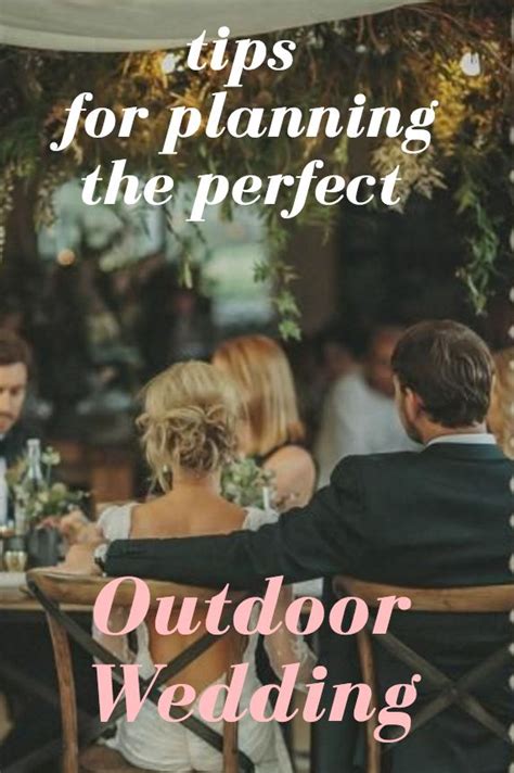 Planning An Outdoor Wedding Read These Outdoor Wedding Ideas