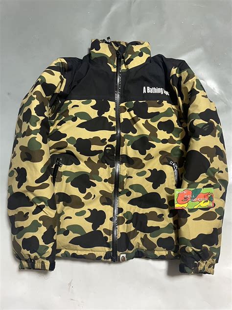 Bape BAPE Puffer jacket 1st Camo | Grailed