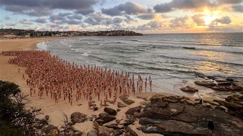 Bondi Briefly Turned Into A Nude Beach For Photographer Spencer Tunick