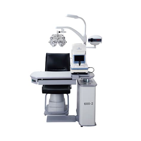 Rs600 2 Combined Table Ophthalmic Unit With Trial Lens Set Drawer