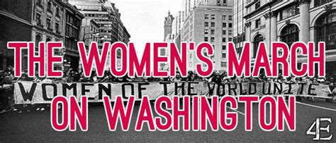 The Womens March On Washington Everything You Need To Know The Hoya