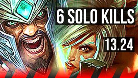 Tryndamere Vs Riven Top 6 Solo Kills 400 Games 1022 Godlike